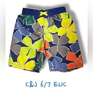 EUC Colorful Kids Swim Trunks (6/7)